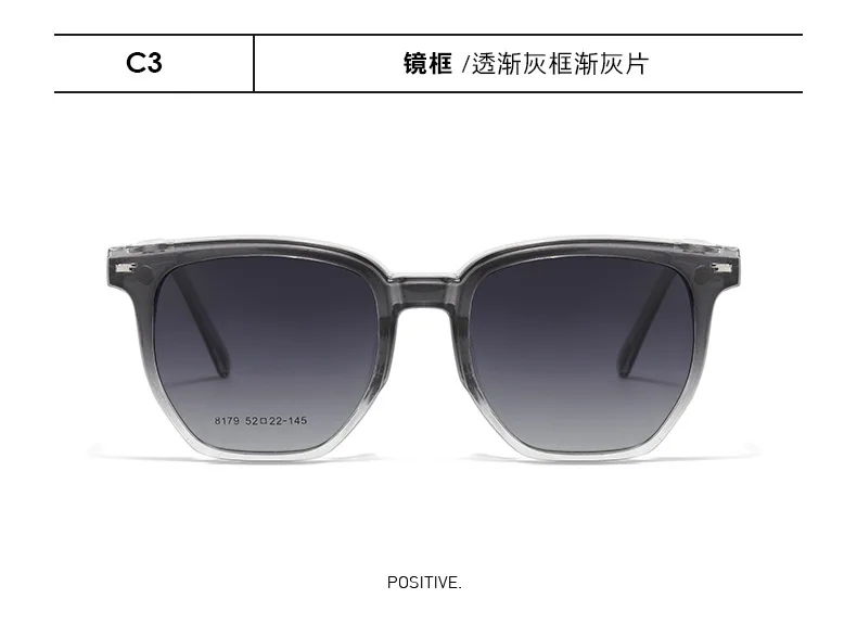 Zirosat polarisierte Sonnenbrille Männer Frauen Magnet clip tr90 auf Brille optische verschreibung pflicht ige Brillen fassungen Brillen – Detail 13