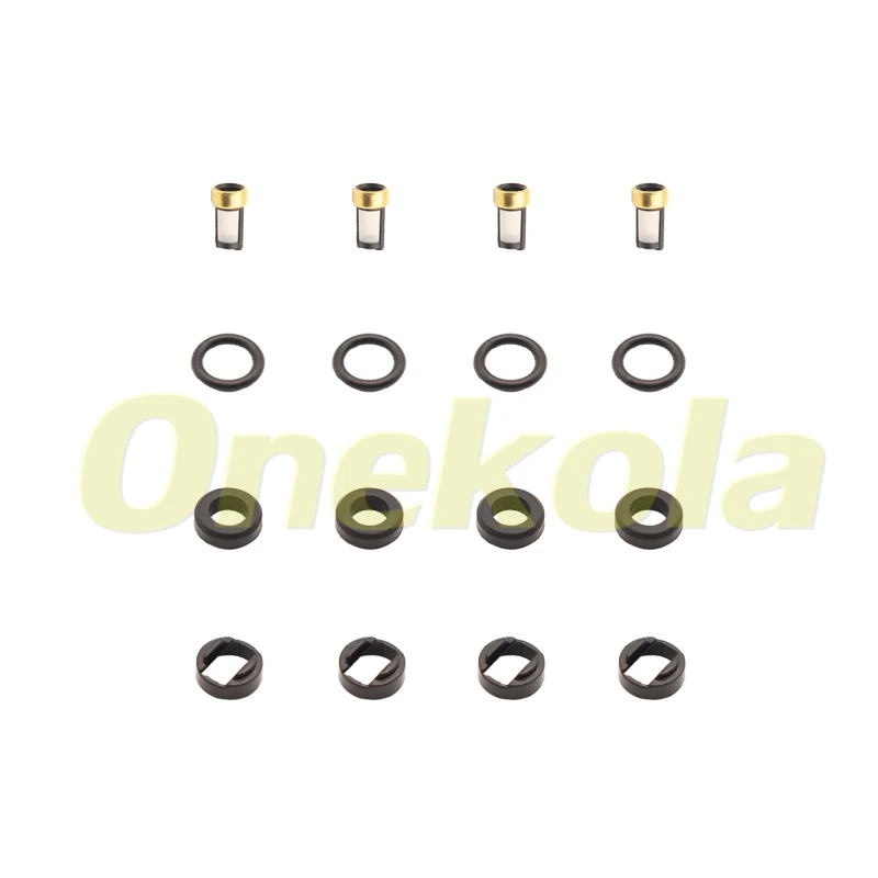 Fuel Injector Seal O-Ring Kit Seals Filters for Toyota Prius CT200H Prius Plug 1.8L 23250-37021 23209-37021
