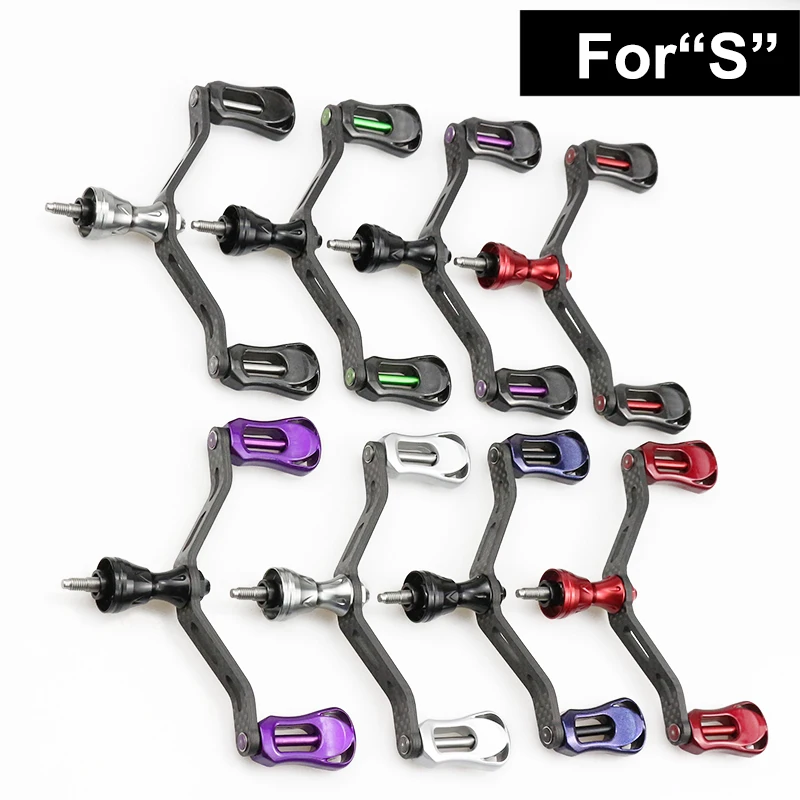 Ekfan 115mm Angeln Carbon Doppelgriffe 35g für Dawa Shmano Spinn rolle DIY – Detail 1