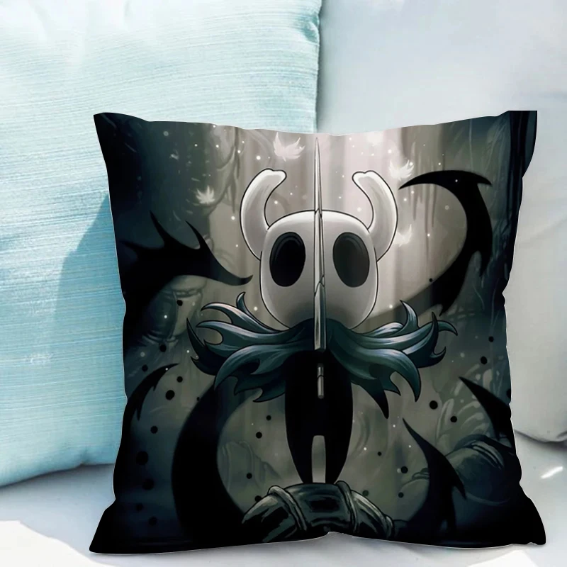 

Decorative Pillowcase 40x40 Hollow Knight 45x45 Cushions Cover for Pillow Double-sided Printing Cushion Covers Couch Pillows