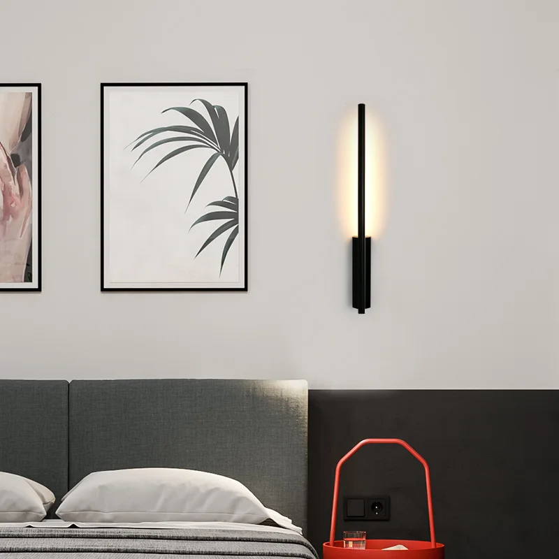 Moderne LED-Wandleuchte, Streifen-Wandleuchten Für Wohnzimmer, Flur