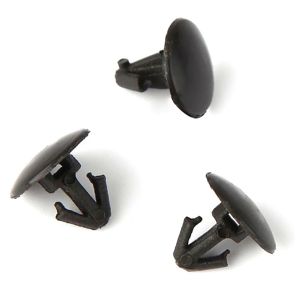 

High Quality 10x Fasteners ABS Plastic Trim Clips Ensure Precise Fit for Nissan Qashqai Rear Door Rubber Seals