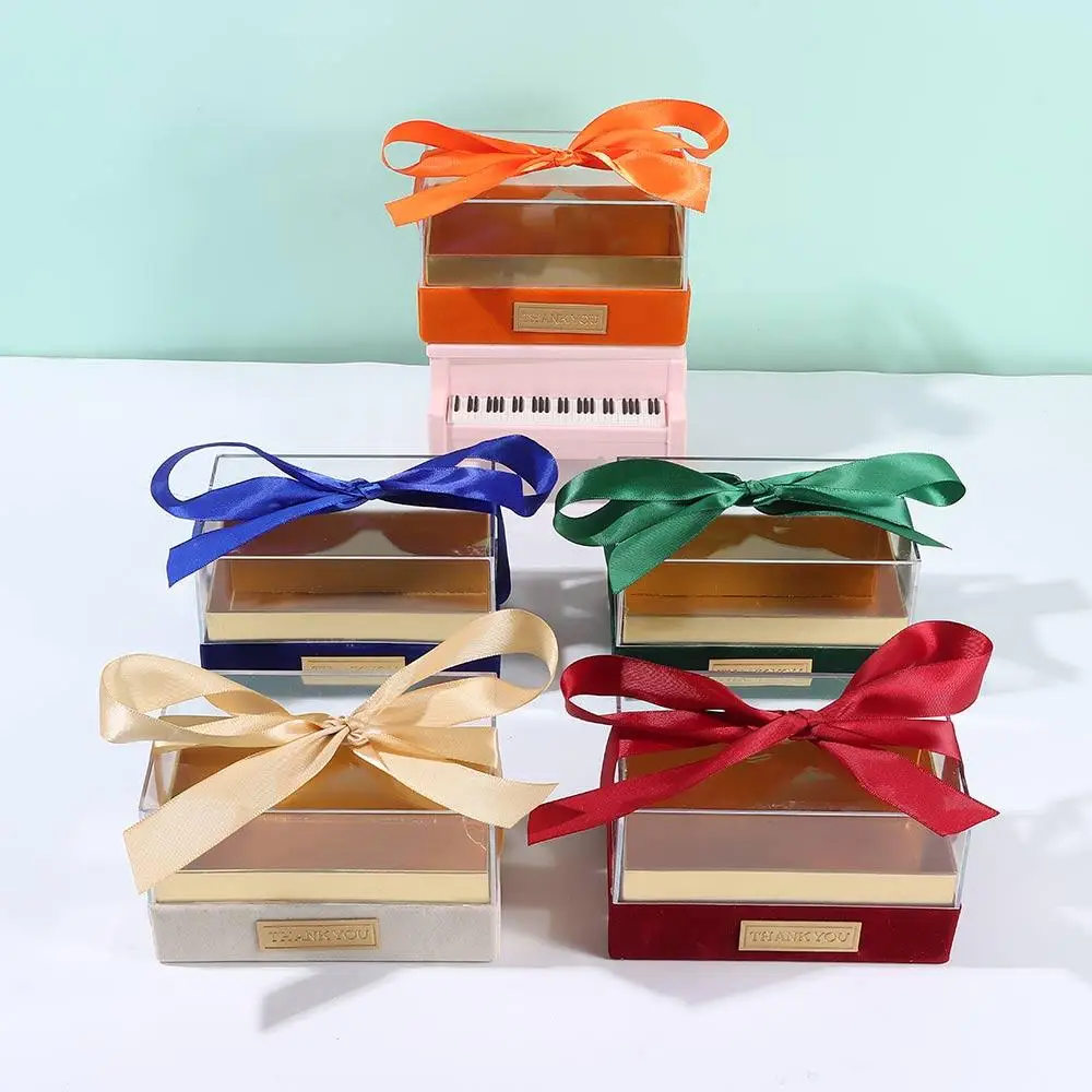 Clear Acrylic Gift Box with Elegant Bow – Transparent Luxury Packaging for Birthday Par... - SKU TCCB1601 - UGI Packaging