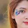 Fairy Butterfly Wings Shiny Tattoo Sticker Waterproof Eyes Face Hand Body Art Fake Tattoos For Women Makeup Dance Music Festival 5