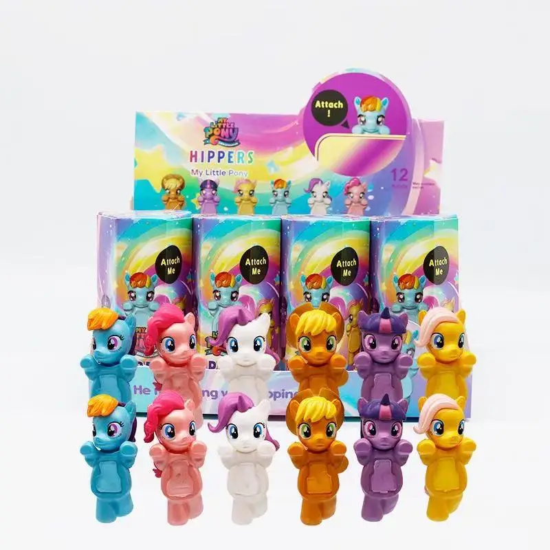12pcs Set Blind Box Hippers Angel My Little Pony Mario