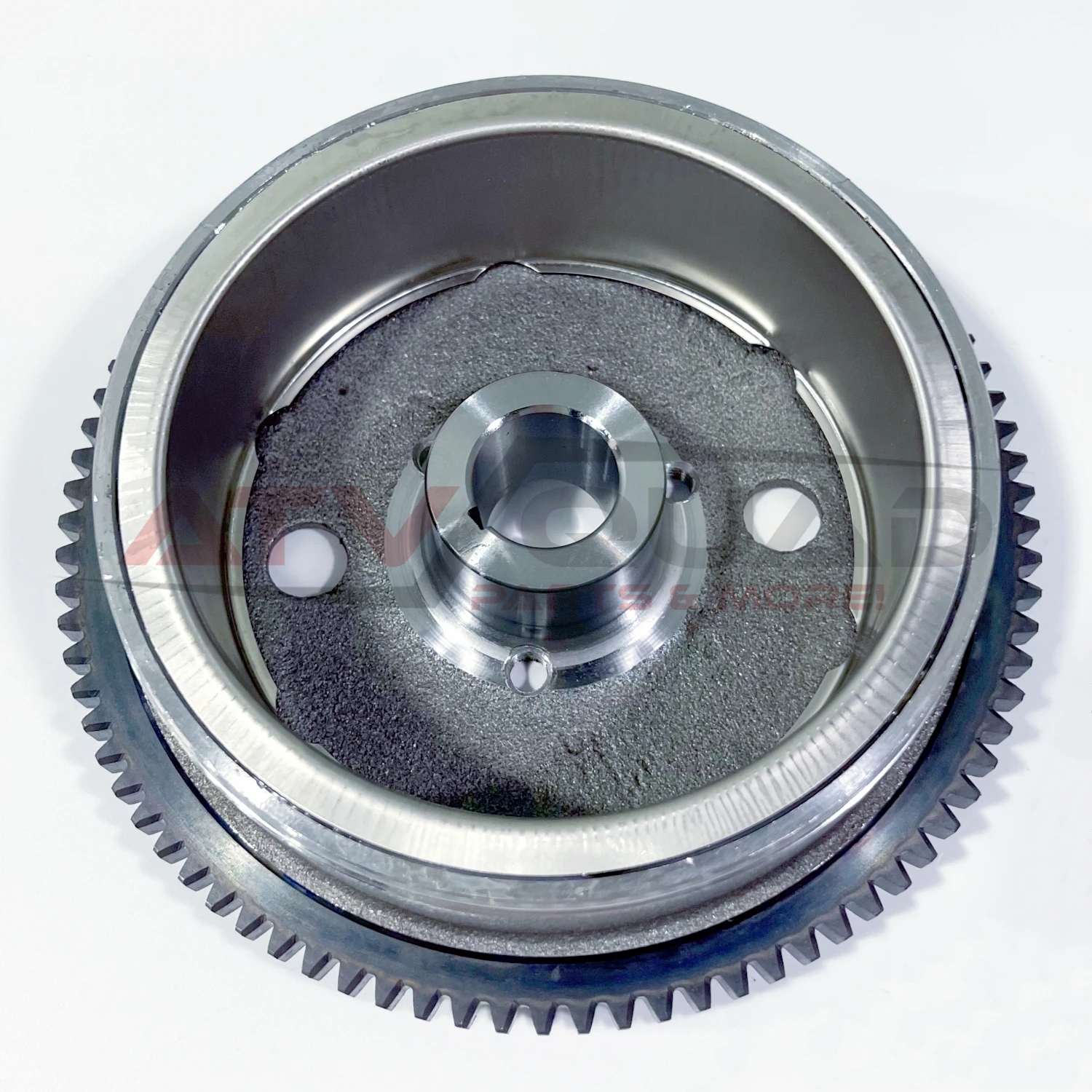 Magneto Rotor with Drive Gear Ring for Stels 500 Kazuma K/GT ATV  Jaguar 500 J500 192MR-1001510 192MR-1001500 LU018362 LU018270 z 45t dryer slave driven gear slowdown gear for stels atv 500к gt kazuma 500 jaguar j500 192mr 1001202 lu018397