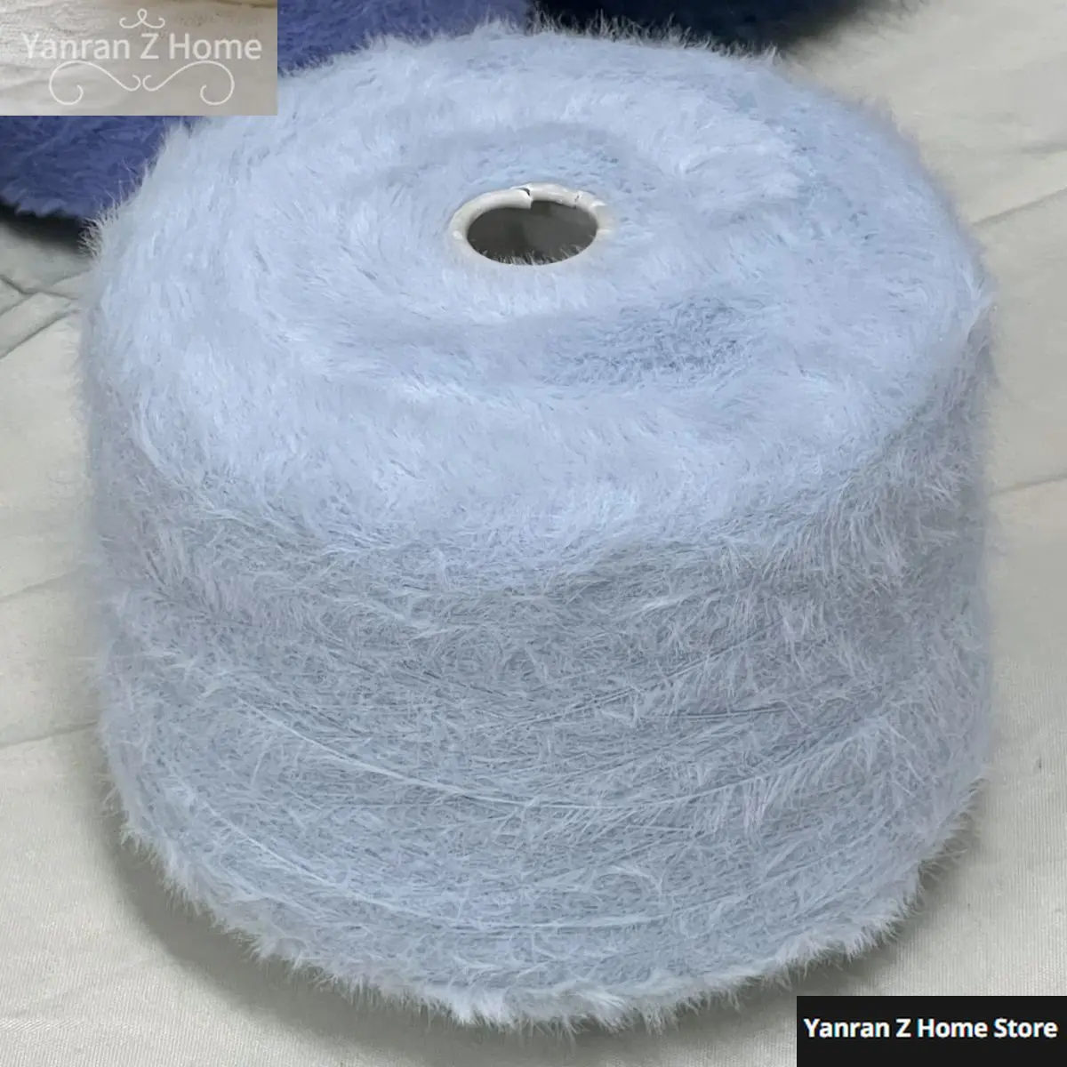 Long Haired Mink Wool Yarn Skin Friendly Non Shedding Non Pilling Hand Woven Shawl Jacket Scarf Soft Baby Sweater Thread Yarn 4