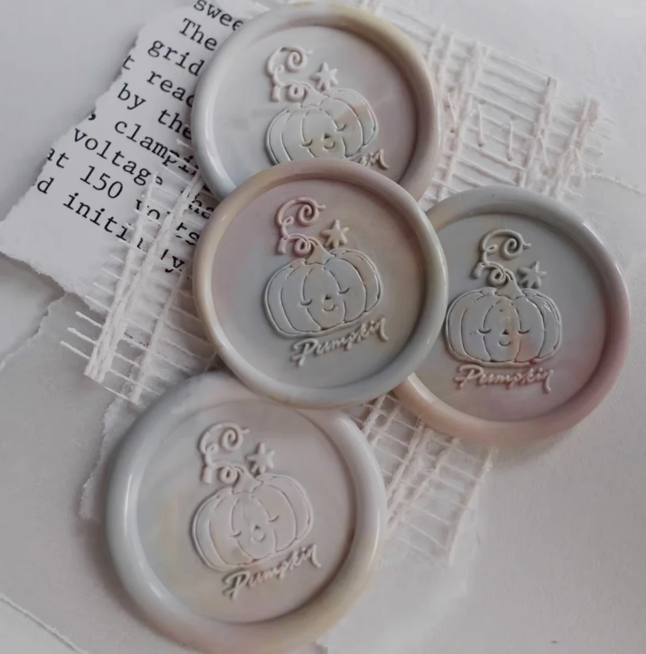 Retro 3D Relief Fire Seal Stamp round Oval Unique Brass Seal Head Wax Sealing for Handmade DIY Journaling Busin Supplies