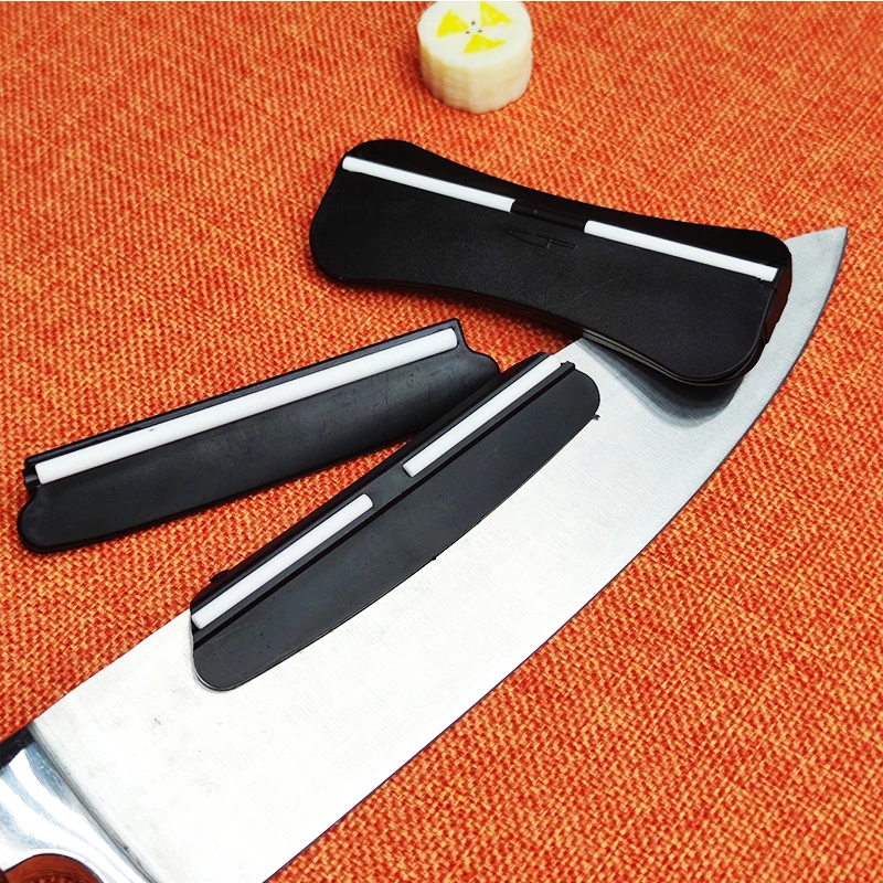 전문가 15 °   칼날 연마 각도 가이드 세라믹 막대 고정 각도 연마기, 웨트스톤 및 오일스톤 주방용 칼에 적합