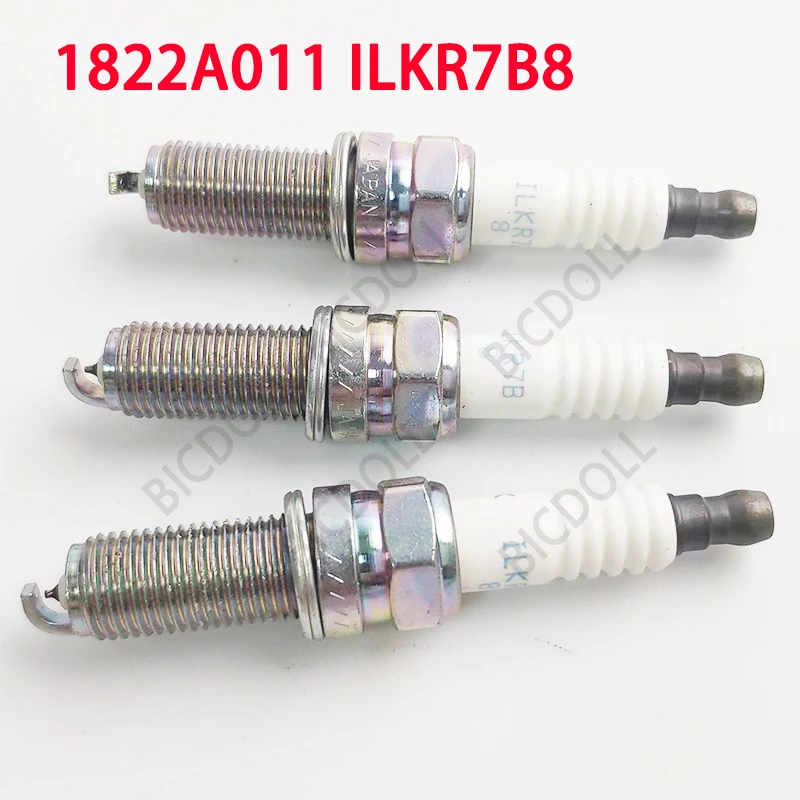 

4/6PCS Iridium Spark Plug 1822A011 ILKR7B8 for Mitsubishi Outlander Pajero Sport II 3.0L 6B31 Engine Auto Ignition Parts