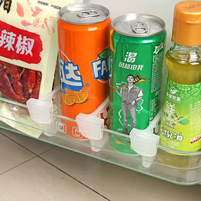 Konyhai Tároló Állvány Szervező Hűtőszekrény Kosár Polc Doboz Tartó Tartály Konténer Konyha Kiegészítők - Image 6