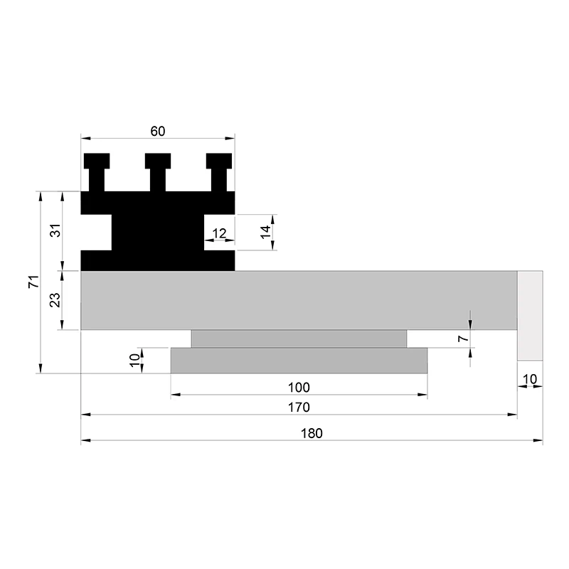 SIEG 선반 공구 홀더, C4, SC4, M4, SM4, 공작 기계 슬라이드, 슬라이드 레스트, 복합 레스트 어셈블리