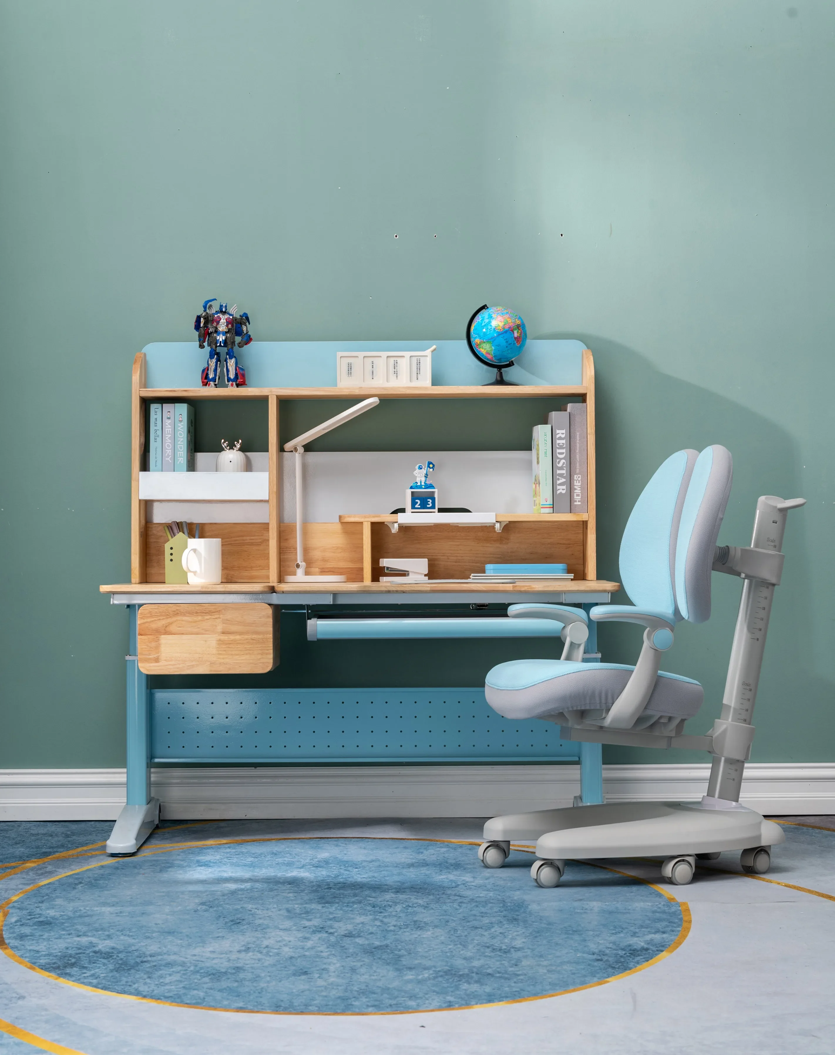Height Adjustable Children Desk Home Bedroom Furniture Smart Learning Table Ergonomic Height Adjustable Writing Study