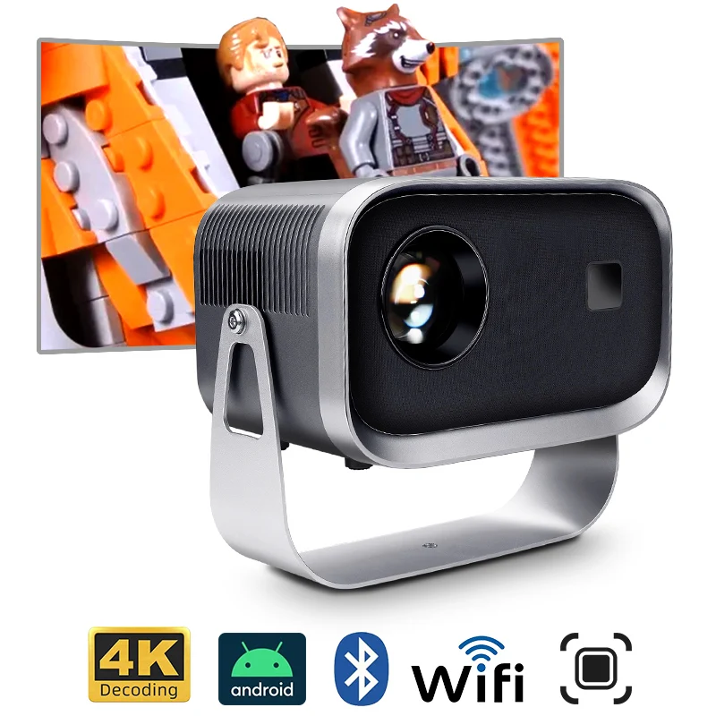 AUN A003 Super Android 11 Projector Portable Mini WiFi videoprojector 3D Cinema LED Home Theater Support Full HD 1080P 4k Movie