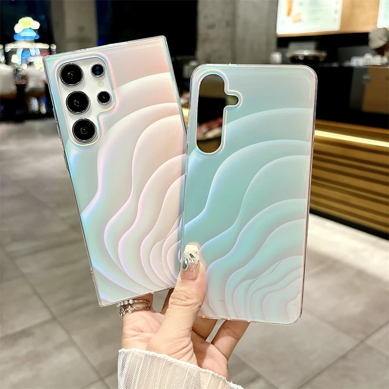 Vibrant Wavy Pattern Phone Case