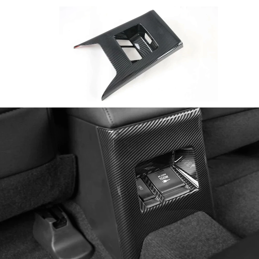 

For Mitsubishi Pajero/Montero/Shogun Sport 2019-2021 Rear seat air conditioning vent panel anti kick decorative accessories