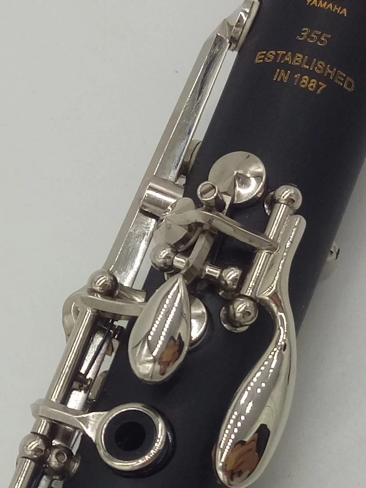 De Xin Professional Bb Clarinet 355 Bakelite Clarinets Nickel Silver Key Musical Instruments Case Mouthpiece Reeds Accessories