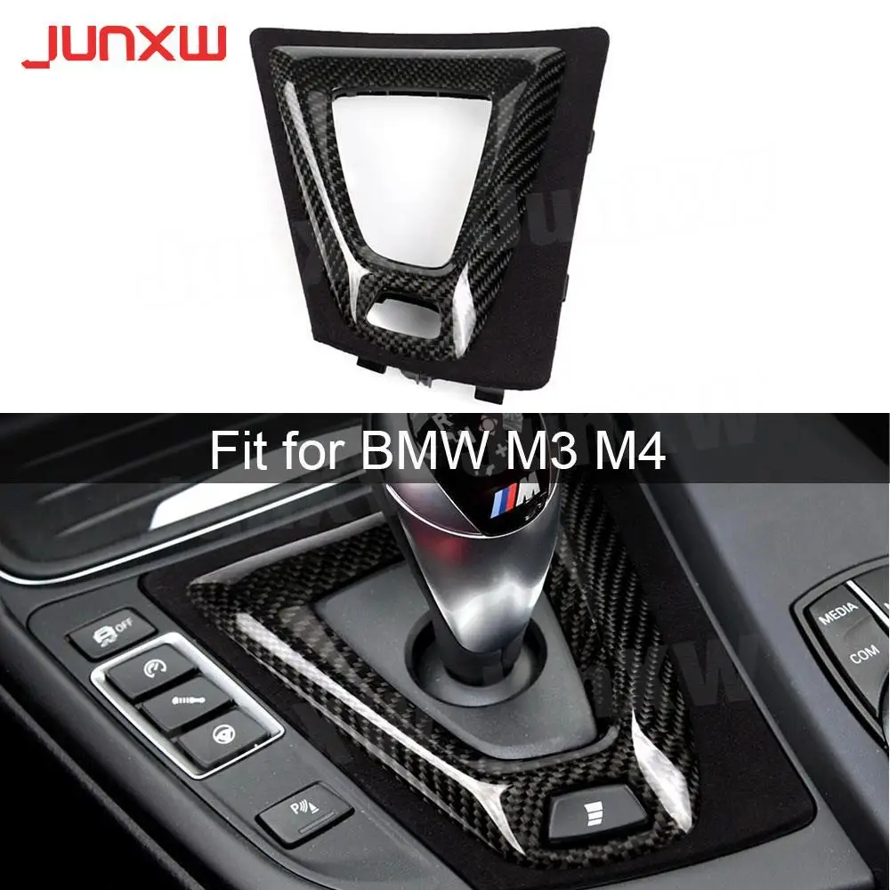 

Car Styling Carbon Fiber Multimedia Button Panel for BMW 3 Series F80 M3 4 Series F82 F83 M4 Replacements