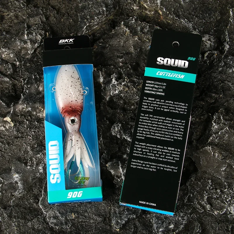 90g 130g 170g 200g 250g Octopus Seeker VIB Metal Squid Deep Sea Fishing Lures Tuna  Snapper Ocean Boat Fishing Torlling Fishing