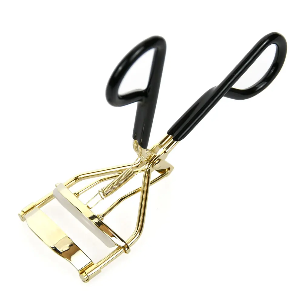 Eyelash Curler with Spring Rubber Handle non-slip Extension Curling Long-lasting Lashes Clip Beauty Makeup Tool