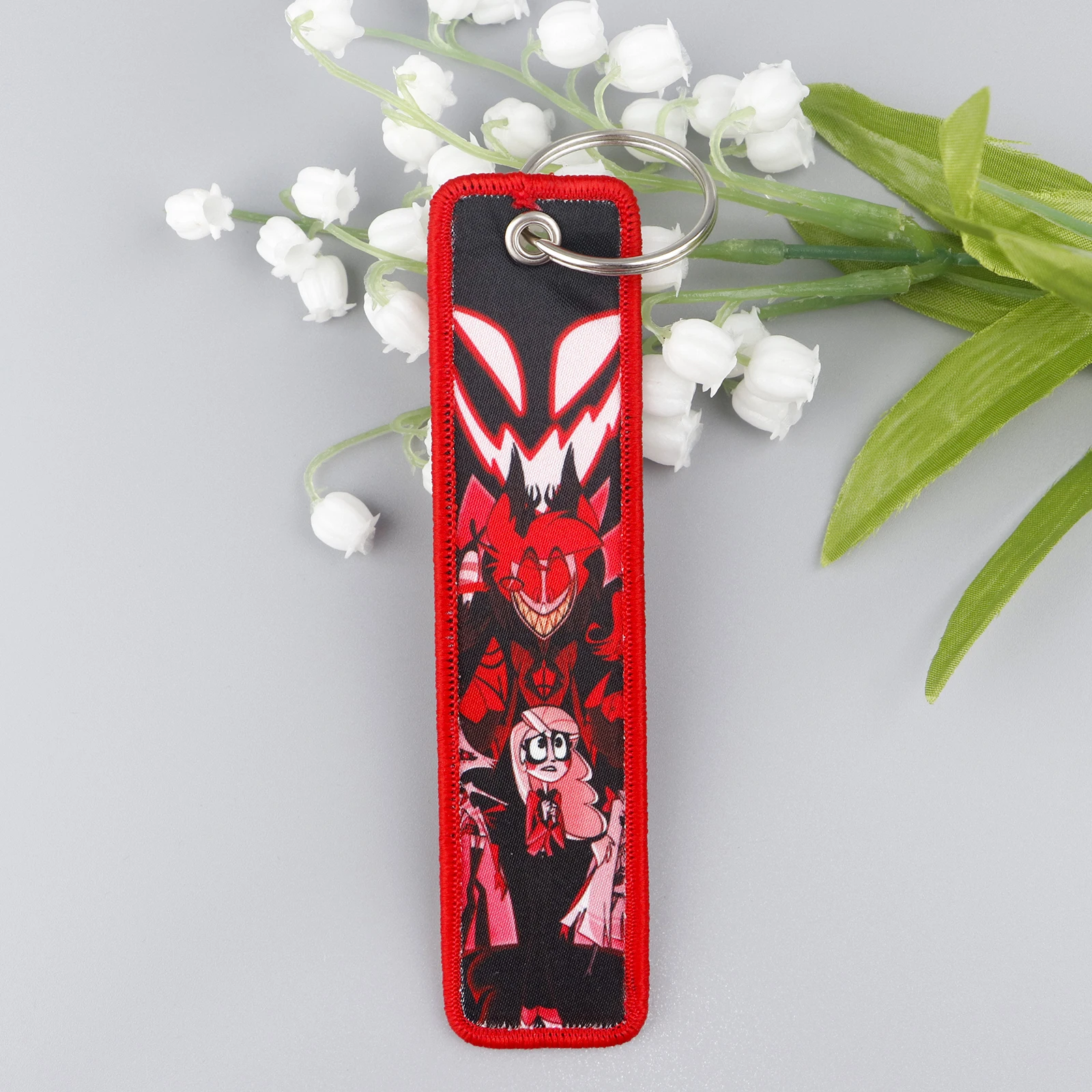 Evil Hell Key Tag Keychains for Car Motorcycles Keys Holder Keyring Fashion Jewelry Accessories Gifts 1pcs