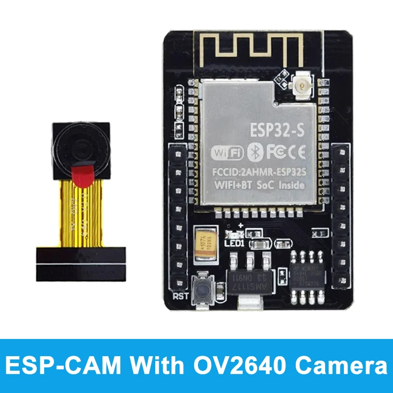 ตัวเลือกสินค้า บอร์ดพัฒนา ESP32-CAM พร้อมกล้อง USB สำหรับโปรเจกต์อัจฉริยะ