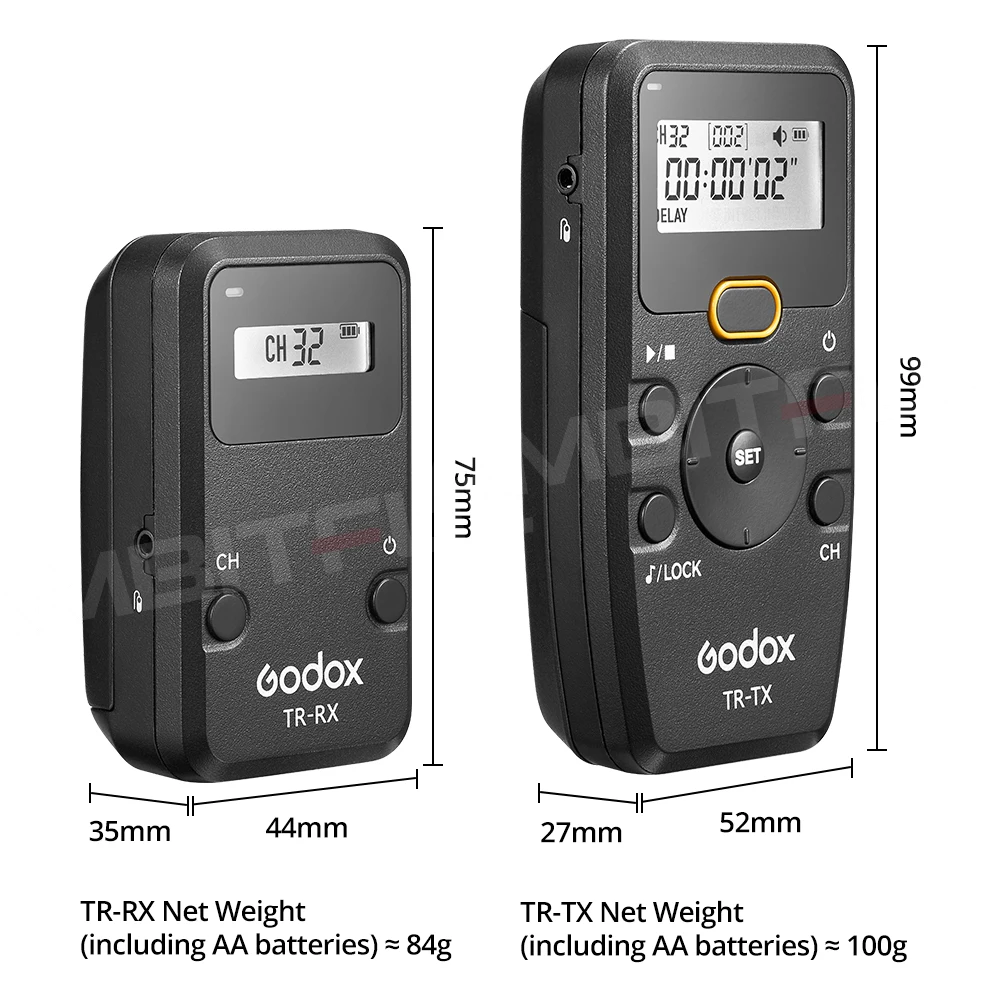 Godox Tr-C1 Wireless Timer Remote Control For Canon 90D, 80D