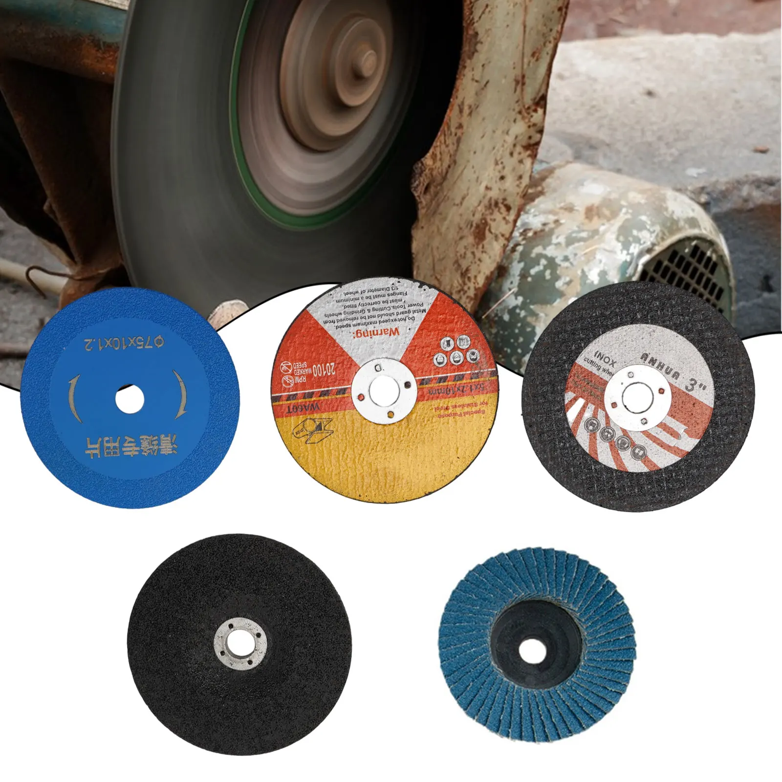 

Pneumatic Cut Blade Grinding Wheel Premium Quality 75mm Cutting Disc for Angle Grinder Perfect for DIY Projects