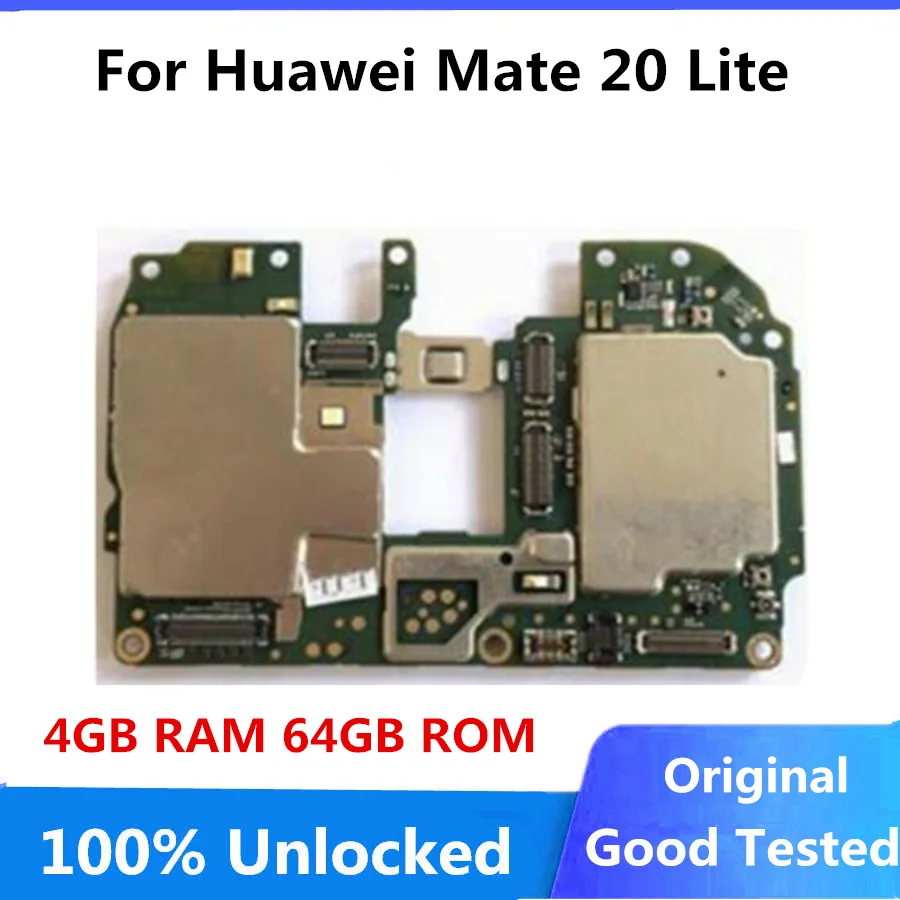 Оригинальная разблокированная материнская плата для Huawei Mate 20 lite с полными чипами