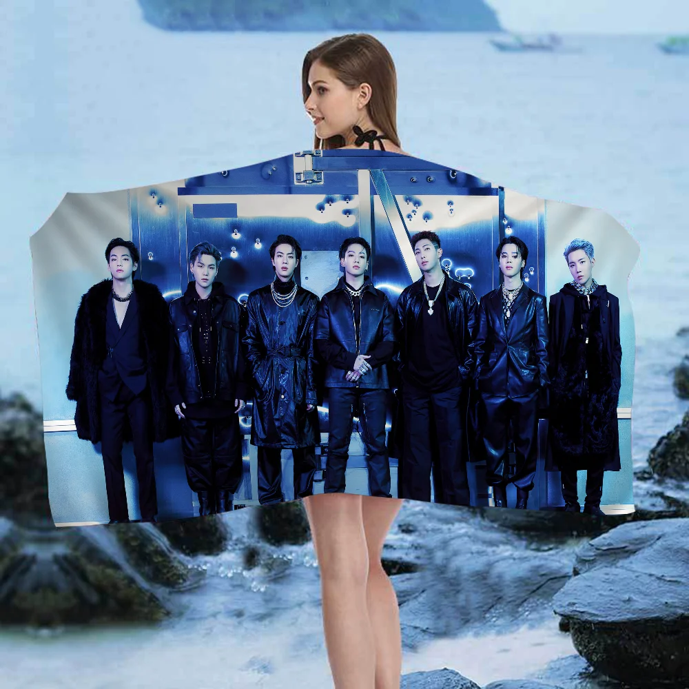 Dynamite Kpop Boys Big Microfiber Beach Towels Quick Dry Towel Sand Beach Towels Pool Towel For Travel Swim Pool Yoga