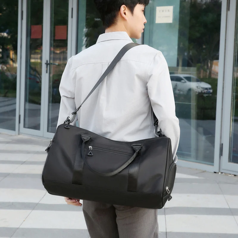 Large Fitness Bag Sport Duffel Handbag For Men Women Dry Wet Single Shoulder Crossbody Swimming Yoga Travel Outdoor Luggage Bag 5