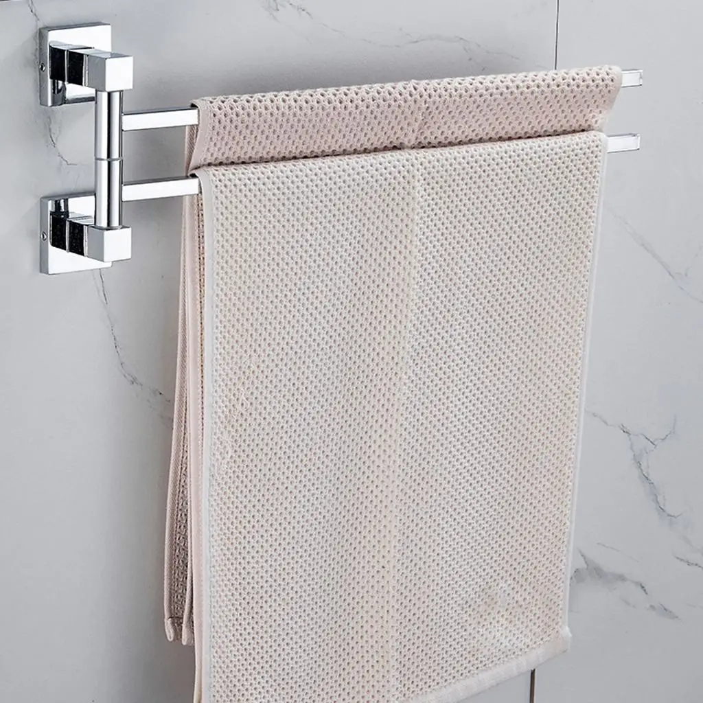 Bathroom Shower Towel Rack Storage Towel Holder Keeps Room Tidy for Bathroom