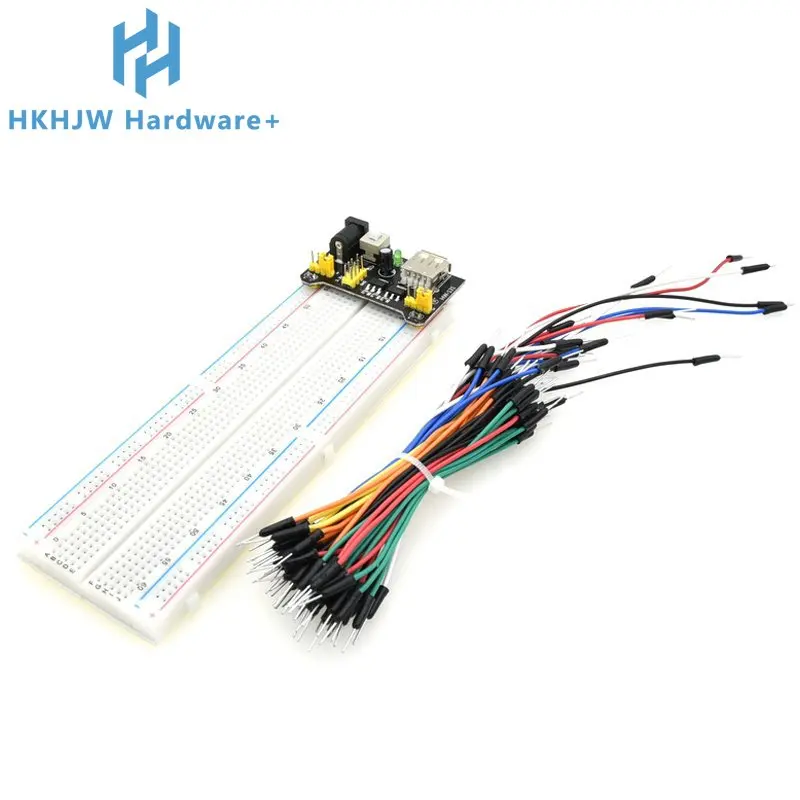 3.3V/5V MB102 Breadboard Power Module+MB-102 830 Points Prototype For ...
