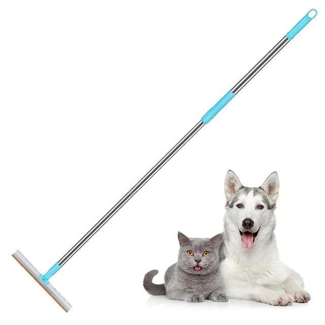 Lint Brush Pet Hair Remover, Dog Hair Carpet Rake, With Telescopic