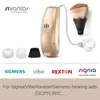 Connexx Click Sleeve xs Original Silicone Ear Domes  of Closed Ear Tips Suit for Signia Rexton CIC ITC RIC Models 4