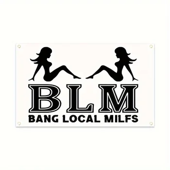 BLM Bang Local Milfs Funny Flag 1