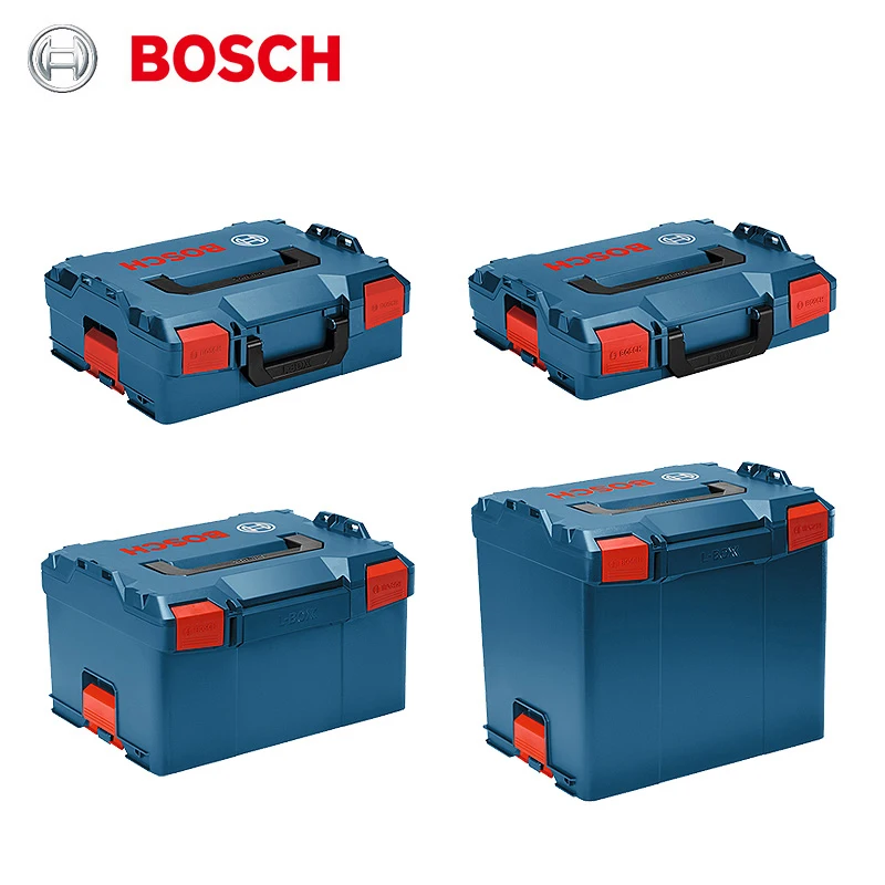 Maletta Portautensili L-BOXX 102 Bosch - Con Interno Imbottito, Chiusura A Scatto E Set Di 13 Pezzi, Perfetta Per Professionisti E Hobbisti