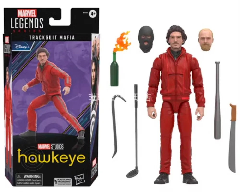 

Спортивный Костюм Marvel Legends Hawkeye, эксклюзивная экшн-фигурка мафии 6 дюймов из аниме, модель, коллекция, украшение комнаты, детская игрушка в подарок