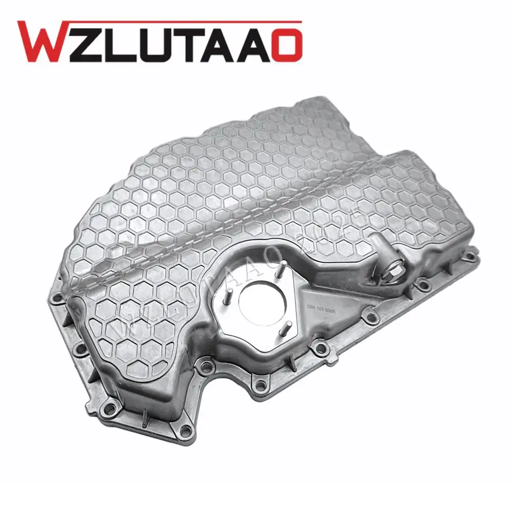 06K103600R Aluminum Engine Oil Pan 06K103600D 06K103600AE For Audi A1 A3 Q2 TT VW Golf MK7 GTI Tiguan Beetle Jetta Passat Skoda