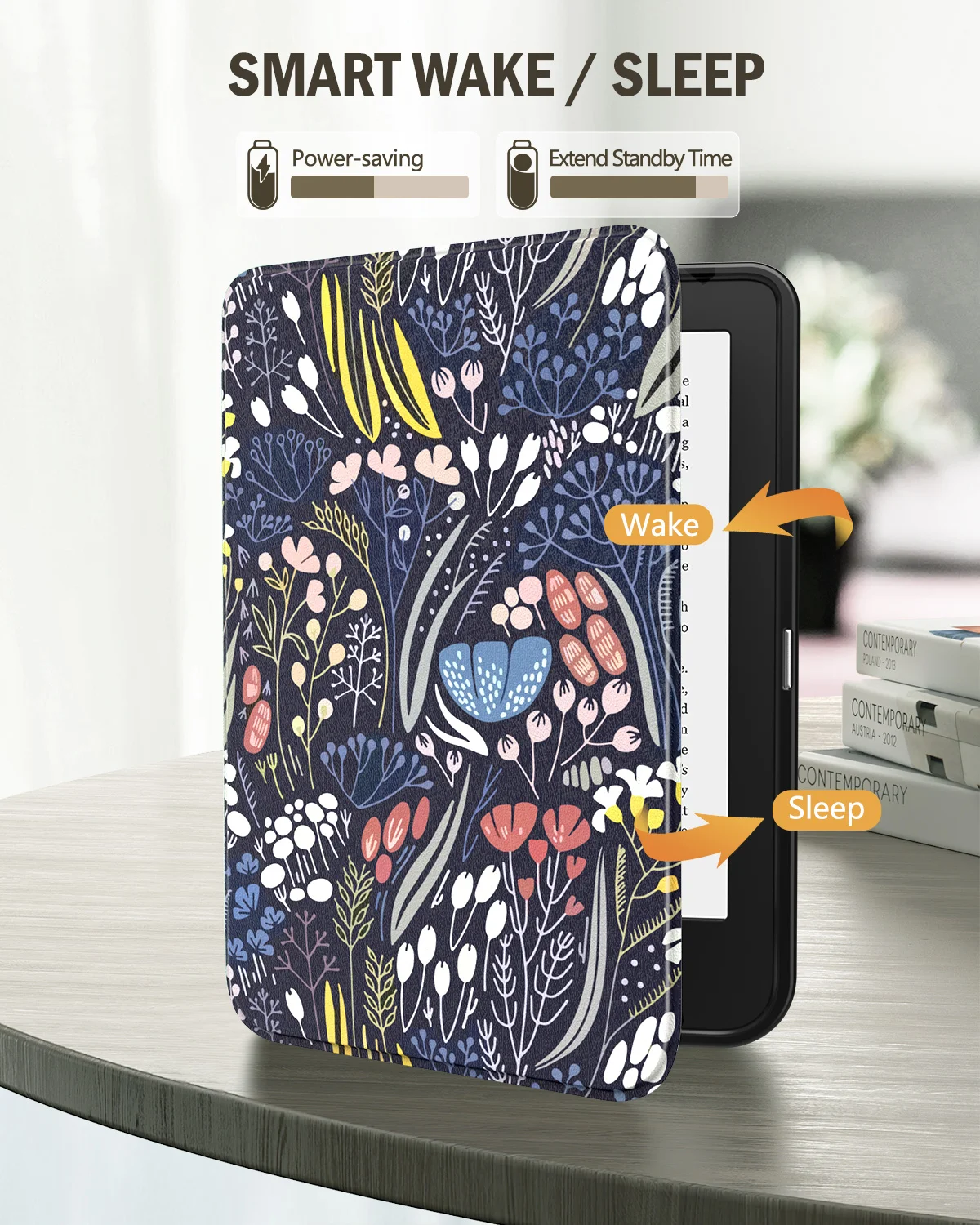 Ultra Slim Lightweight Folio Case with Auto Wake/Sleep