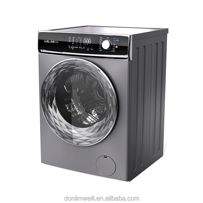 High Quality 10KG Front-Load Washers 110V Machine a Laver Fully Automatic Smart Washing Machines
