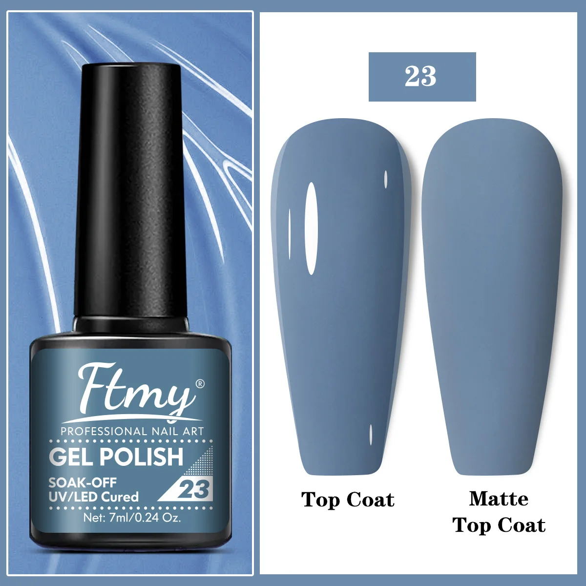 Bright and Vibrant Gel Nail Polish - Ideal for Spring and Summer Manicures - UV/LED Soak Off Varnish