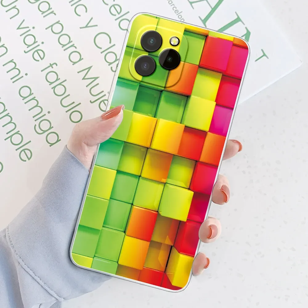 Marble Transparent Silicone Soft TPU Phone Case Cover with Bumper Protection