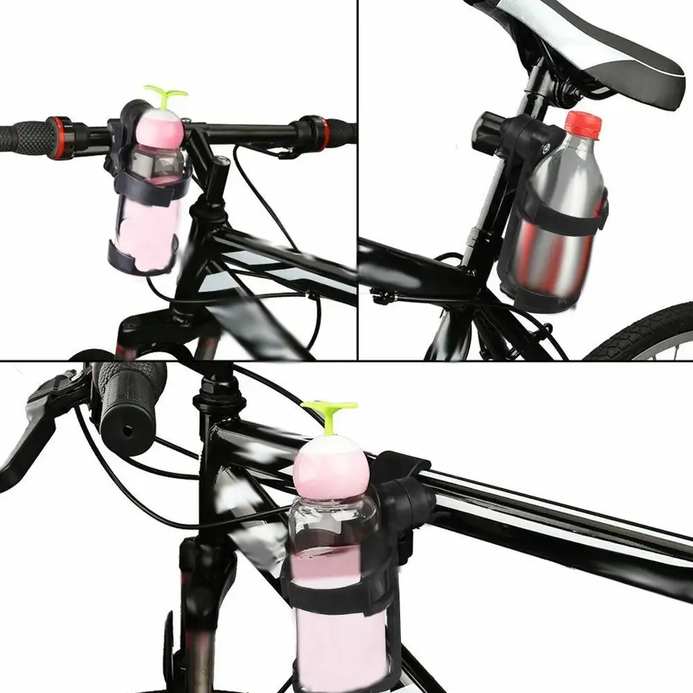 Kettle Rack Multifunctional Rotatable Water Cup Holder Bike Scooter Water Cup Bracket Electric Scooter Bike Bottle Cage Holder