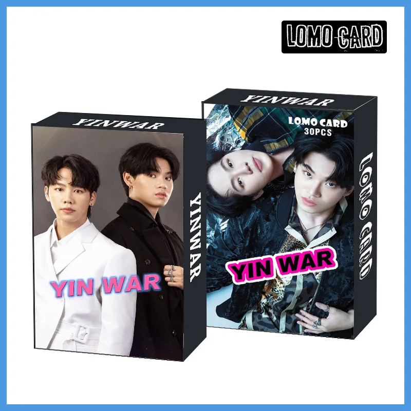 30 시트/세트 태국 별 Mewgulf Earthmix YINWAR Lomo 카드 미니 엽서 사진 카드 팬 컬렉션 Photocards 선물