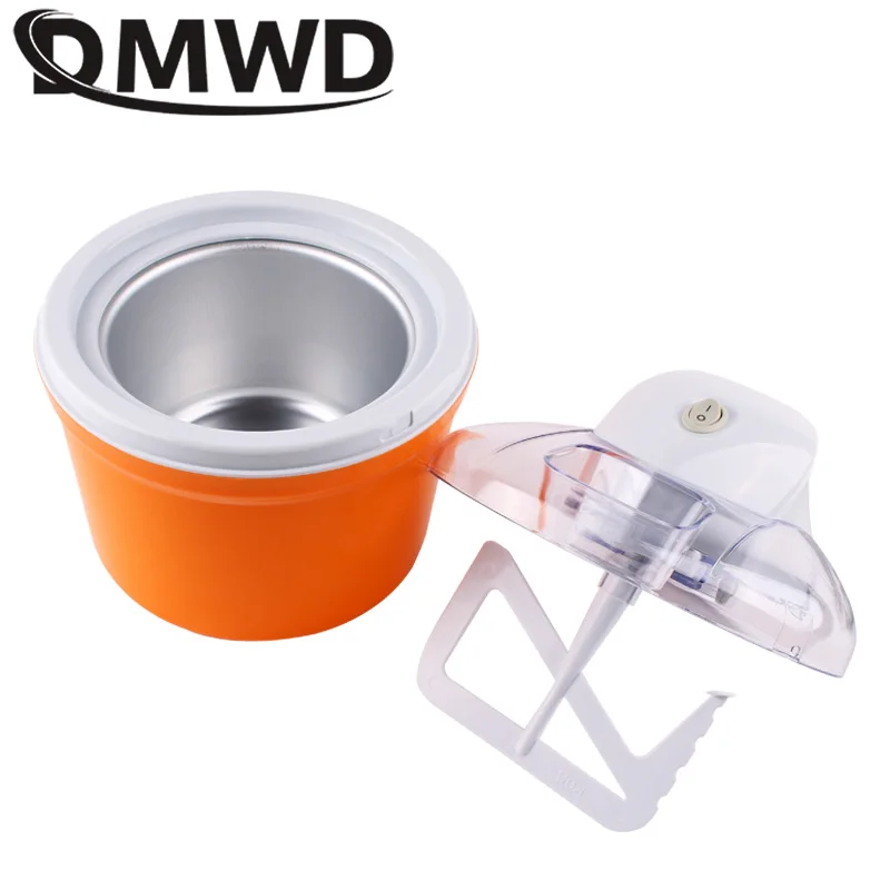 DMWD Household Electric Ice Cream Maker 1200ml Automatic DIY Child Ice Cream Machine Frozen Yogurt Machine High Quality 220V 3