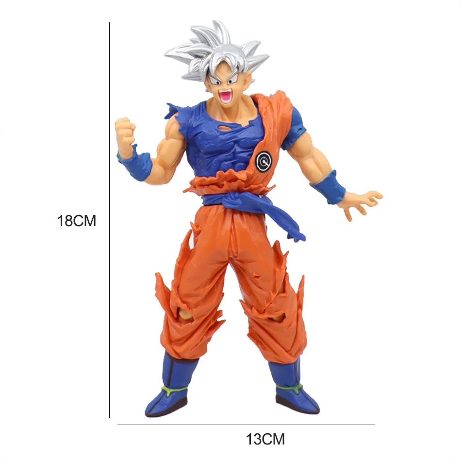 Anime Dragon Ball Z Super Saiyan Sohn Goku Vegeta Anime Action figur Modell Geschenke Sammler figuren für Kinder 18cm – Detail 8