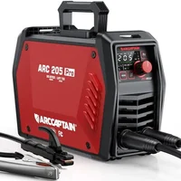 205A Welding Machine Stick Welder TIG MMA ARC/Lift IGBT Inverter Bluetooth Control LED Display Lightweight Design 1