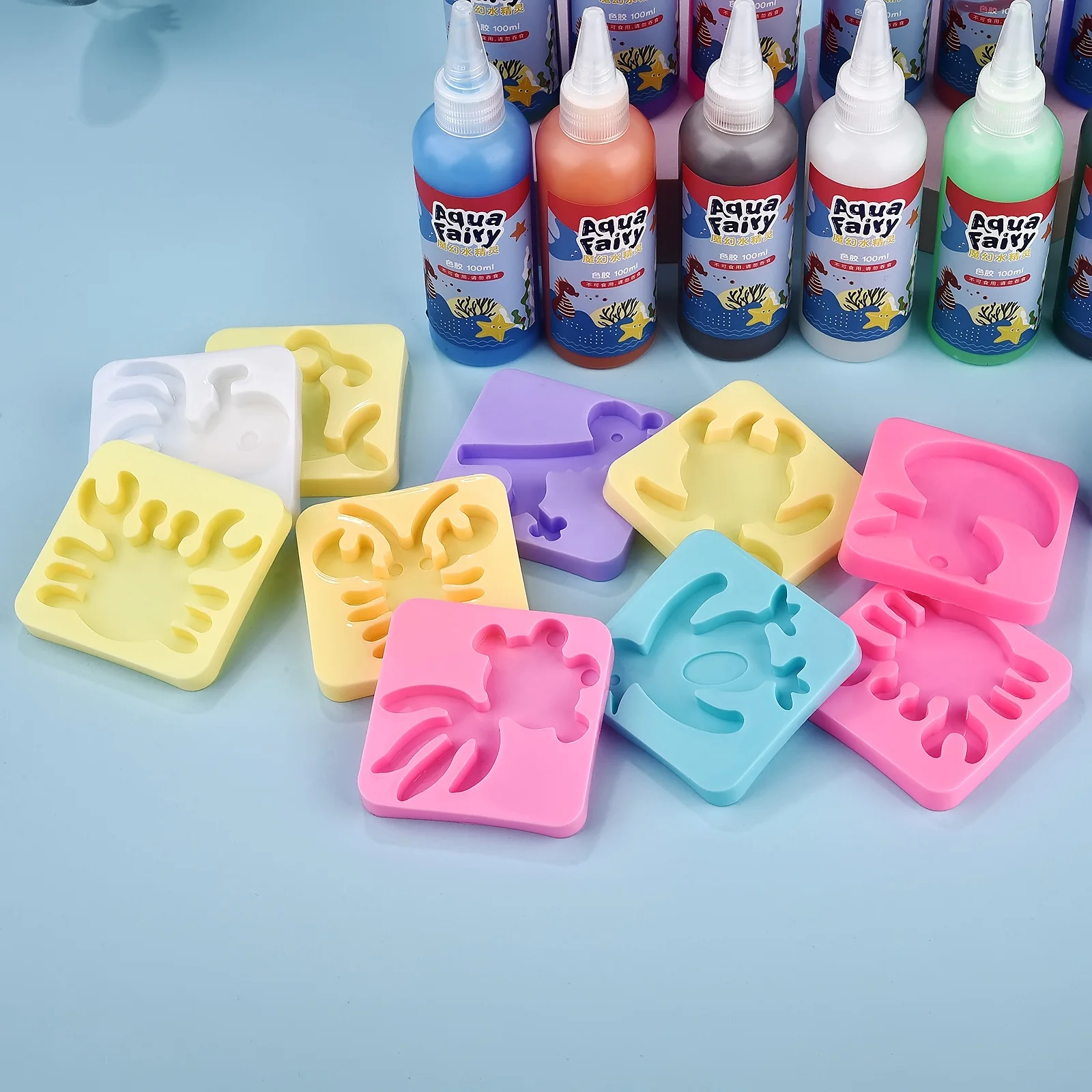100ml Magic Water Elf Gel Solution for Kids' DIY Crafting and Gifts