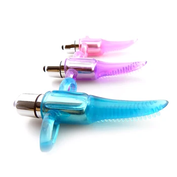 G-spot Breast Massager Bullet Finger Vibrator Lip Mouth Tongue Vibrators Adult Sex Toys for Women Clitoris Stimulator 18+ NEW 2